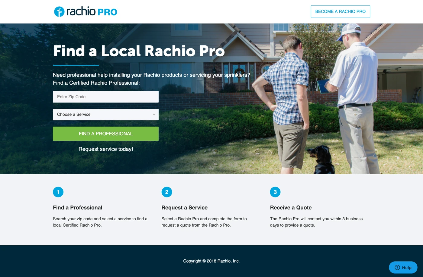 Rachio Pro Finder